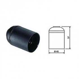 Comprar Portalamparas E/27-Cln Negro 6829 Solera 222035 al Mejor Precio