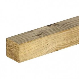 Comprar Poste Cuadrado Madera 9X9X80Cm Nortene 96172 al Mejor Precio