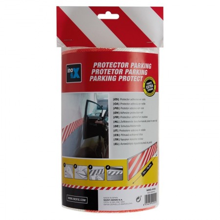 Comprar Protector Parking En Rollo 2 Mt. 4105-1 Rojo Blanco B/1 Inofix 219361 al Mejor Precio