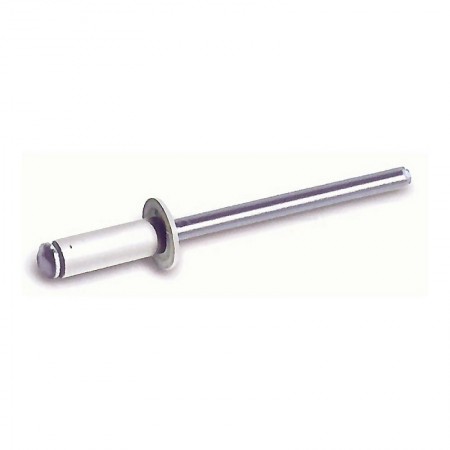Comprar Remaches Aluminio 4,8X8 Blanco Con Vastago Caja 500 Damesa 261052 al Mejor Precio