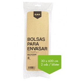 Comprar Rollo Bolsa Envasar 30X600Cm. Blister 2 Elma 122182 al Mejor Precio