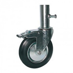 Comprar Rueda Andamio Goma 35500 Con Freno Afo 262150 al Mejor Precio