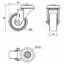Comprar Rueda Giratoria 1-174-60Mm Alex 262021 al Mejor Precio