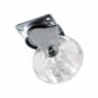 Comprar Rueda Giratoria 10Bdt50 Crom. Poliu. Transparente  Alex 262181 al Mejor Precio
