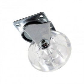 Comprar Rueda Giratoria 10Bdt50 Crom. Poliu. Transparente  Alex 262181 al Mejor Precio