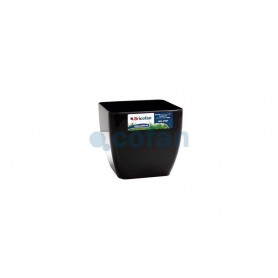 ▷ Maceta Mod. "Spirea" Negro | Ferreidea