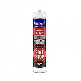 Comprar Silicona N65 Alta Temperaturas Gris Cartucho Quilosa 61060 al Mejor Precio