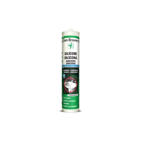 Comprar Silicona Sanitaria Blanca 280Ml Cartucho Den Braven 60115 al Mejor Precio
