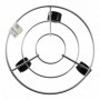 Comprar Soporte Metalico Plano 30 Cm Con Ruedas Wurko 280106 al Mejor Precio
