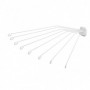Comprar Soporte Paraguas Circular Ducha Blanca Retractil Wurko 259160 al Mejor Precio