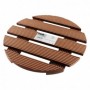 Comprar Soporte Redondo Ruedas 30 Cm Pvc Wurko 280102 al Mejor Precio
