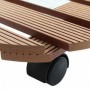 Comprar Soporte Redondo Ruedas 30 Cm Pvc Wurko 280102 al Mejor Precio