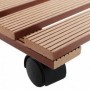 Comprar Soporte Ruedas 30X30 Cm Pvc Cuadrado  Wurko 280101 al Mejor Precio