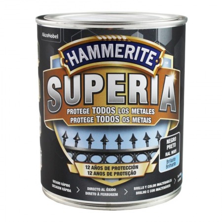 Comprar Superia Brillo Negro 0.750 L Hammerite 36370 al Mejor Precio