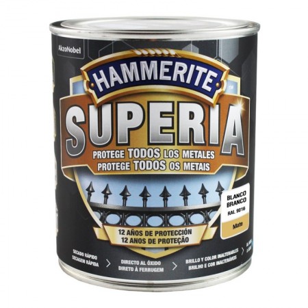 Comprar Superia Mate Blanco 0.750 L Hammerite 36374 al Mejor Precio