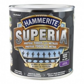 Comprar Superia Satinado Negro 2.5 L Hammerite 36385 al Mejor Precio