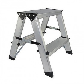 Comprar Taburete Aluminio Plegable 2 Peldaños 37X37 Cm Kormax 130101 al Mejor Precio