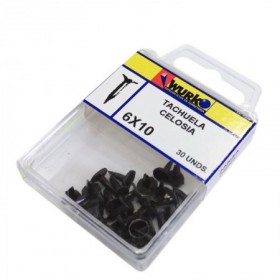 Comprar Tachuelas Celosia 6X10 Mm Blister 30 Wurko 312085 al Mejor Precio