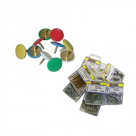 Comprar Tachuelas Esmaltada Verde 6149 Blister 20 Wurko 312079 al Mejor Precio