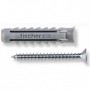 Comprar Tacos Fischer Sx- 6 Con Tornillo Caja 100 Fischer 140100 al Mejor Precio