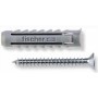 Comprar Tacos Fischer Sx- 8 Con Tornillo Caja 50 Fischer 140101 al Mejor Precio