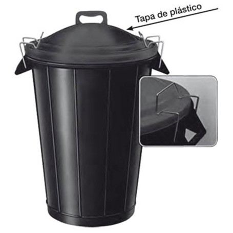 Comprar Tapa Para Cubo Plastico 7-90L. Rubi 136042 al Mejor Precio