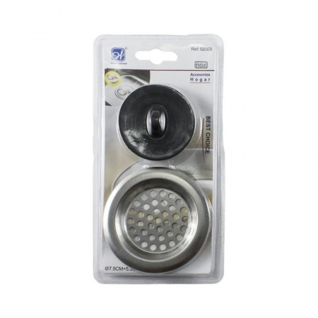 Comprar Tapon Y Rejilla Fregadero 7.5+5.3Cm Happy 220321 al Mejor Precio