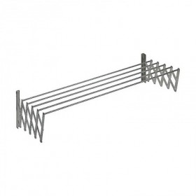 Comprar Tendedero Mural Extensible 80 Cm Aluminio Wurko 287248 al Mejor Precio