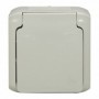 Comprar Toma Ip44 2P+T Gris Forix Legrand 224016 al Mejor Precio