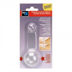 Comprar Tope Retenedor Giratorio Adhesivo Transparente Blister Inofix 219215 al Mejor Precio