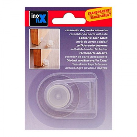 Comprar Tope Retenedor Puerta Adhesivo 2095 Transp Blister Inofix 219218 al Mejor Precio