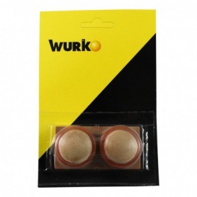 Comprar Topes Puerta Seta Marron 817 2 Uds Blister Wurko 219037 al Mejor Precio