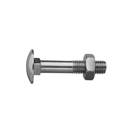 Comprar Tornillo Cabeza Redonda Con Tuerca 10X120 Zinc Caja 50 292050 al Mejor Precio