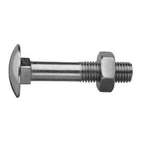 Comprar Tornillo Cabeza Redonda Con Tuerca 6X 20 Zinc Caja 300 292008 al Mejor Precio