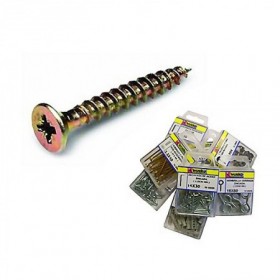 Comprar Tornillo Pozi Cabeza Plana 3X25Mm Bicromatado Blister Wurko 312232 al Mejor Precio