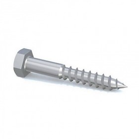 Comprar Tornillo Tirafondo 571 7X80 Zincado Caja 100 294049 al Mejor Precio