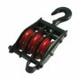 Comprar Trocolin 3 Poleas 40X30 Mm Gancho Juego 2 Ud Wurko 37032 al Mejor Precio