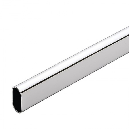 Comprar Tubo Cromo Oval 4Mt. 25X15Mm. Barra Chic 288035 al Mejor Precio