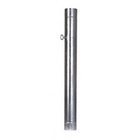 Comprar Tubo Estufa Galv.100Mm C/Llave 1Mt. Theca 129740 al Mejor Precio