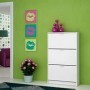 Comprar Zapatero 3 Trampones 120X70Cm K303B Blanco Mb 101503 al Mejor Precio
