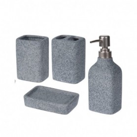 Comprar Accesorios Baño Cemento 4 Piezas Juego 4 Bathroom 173116 al Mejor Precio