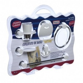 Comprar Accesorios Baño Nature Gris 729/36 Juego Toyma 243432 al Mejor Precio