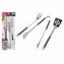 Comprar Accesorios Barbacoa Inoxidable 3 Piezas Blister Bbq 50095 al Mejor Precio