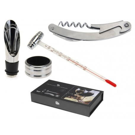 Comprar Accesorios Vino 4 Piezas  Estuche Excellent 19116 al Mejor Precio