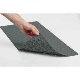 Comprar Alfombra Baño Diamond 72X36 Cm Gris  Tatay 238033 al Mejor Precio