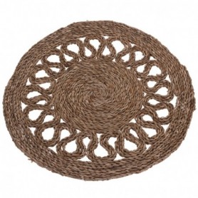 Comprar Alfombra Esparto Redondo 60 Cm  Importacion 22043 al Mejor Precio