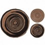 Comprar Alfombra Yute Circulos 90 Cm  Importacion 22045 al Mejor Precio