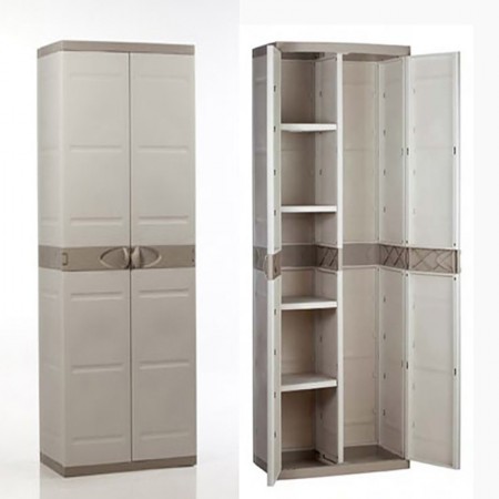 Comprar Armario 70X44X176 Cm 9204 Beige  Plastiken 245251 al Mejor Precio