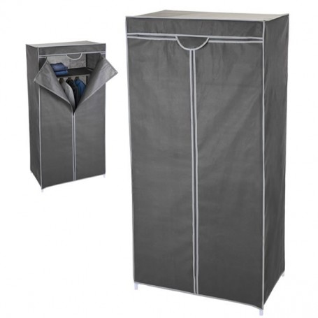 Comprar Armario Desmontable 75X45X160 Cm Gris  Storage 208059 al Mejor Precio