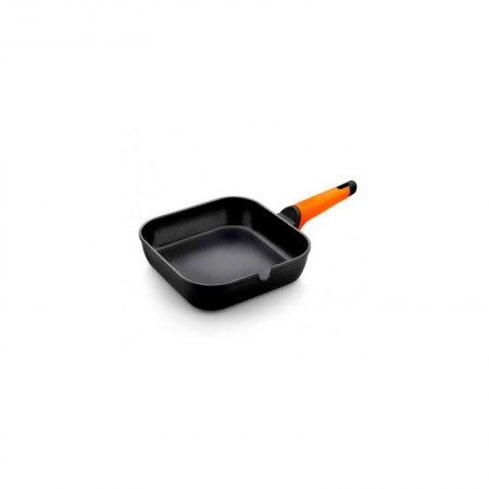 Comprar Asador Grill Liso 28X28 Cm Magma  Monix 285022 al Mejor Precio